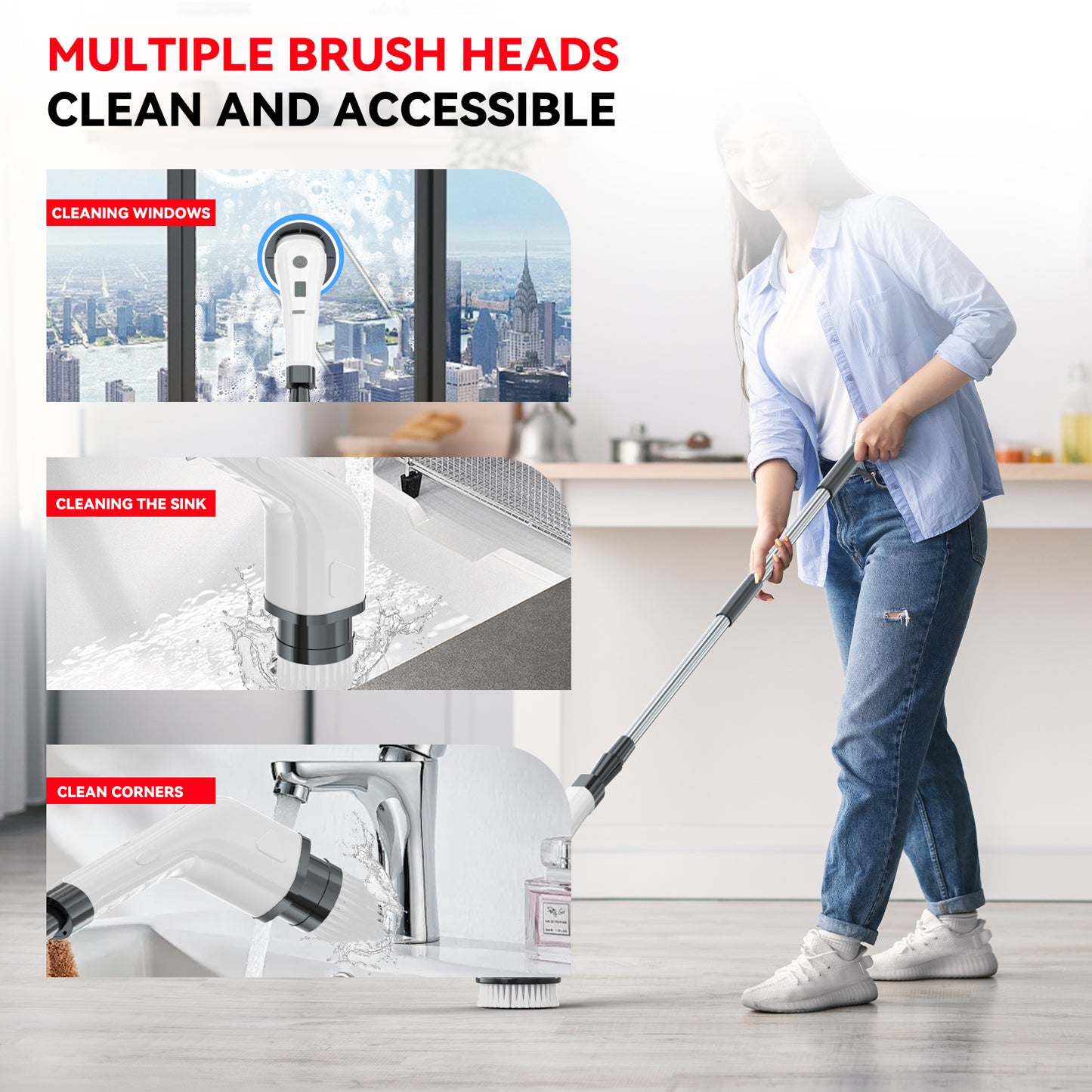 Brivio™ DeepClean Spin Scrubber